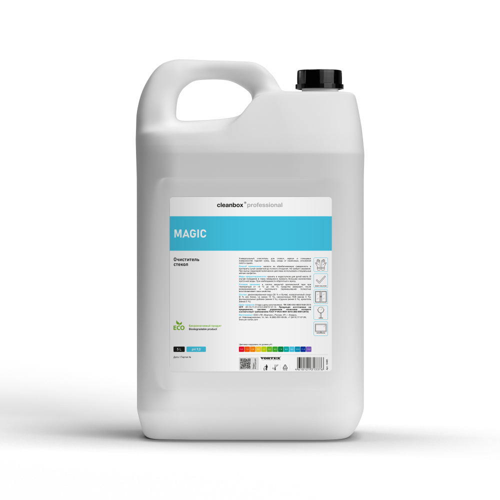 Очиститель стекол CleanBox Professional MAGIC (5л) концентрат