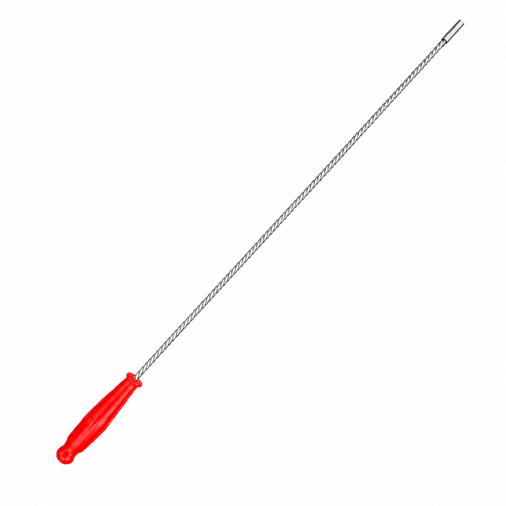 Стержень мягкий из нержавеющей стали, 750*25, красный