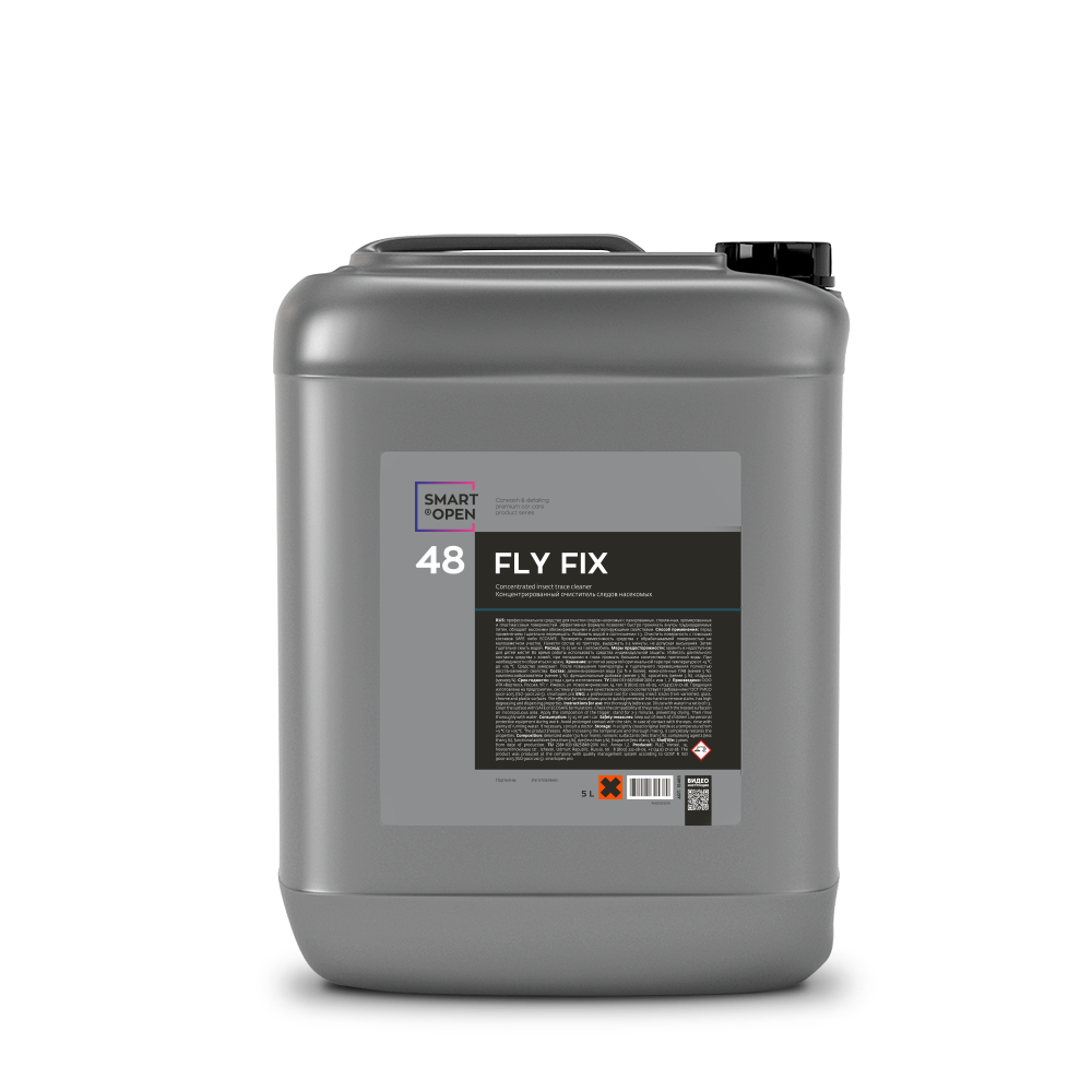 Концентрированный очиститель следов насекомых SMART FLY FIX 48 (5л)