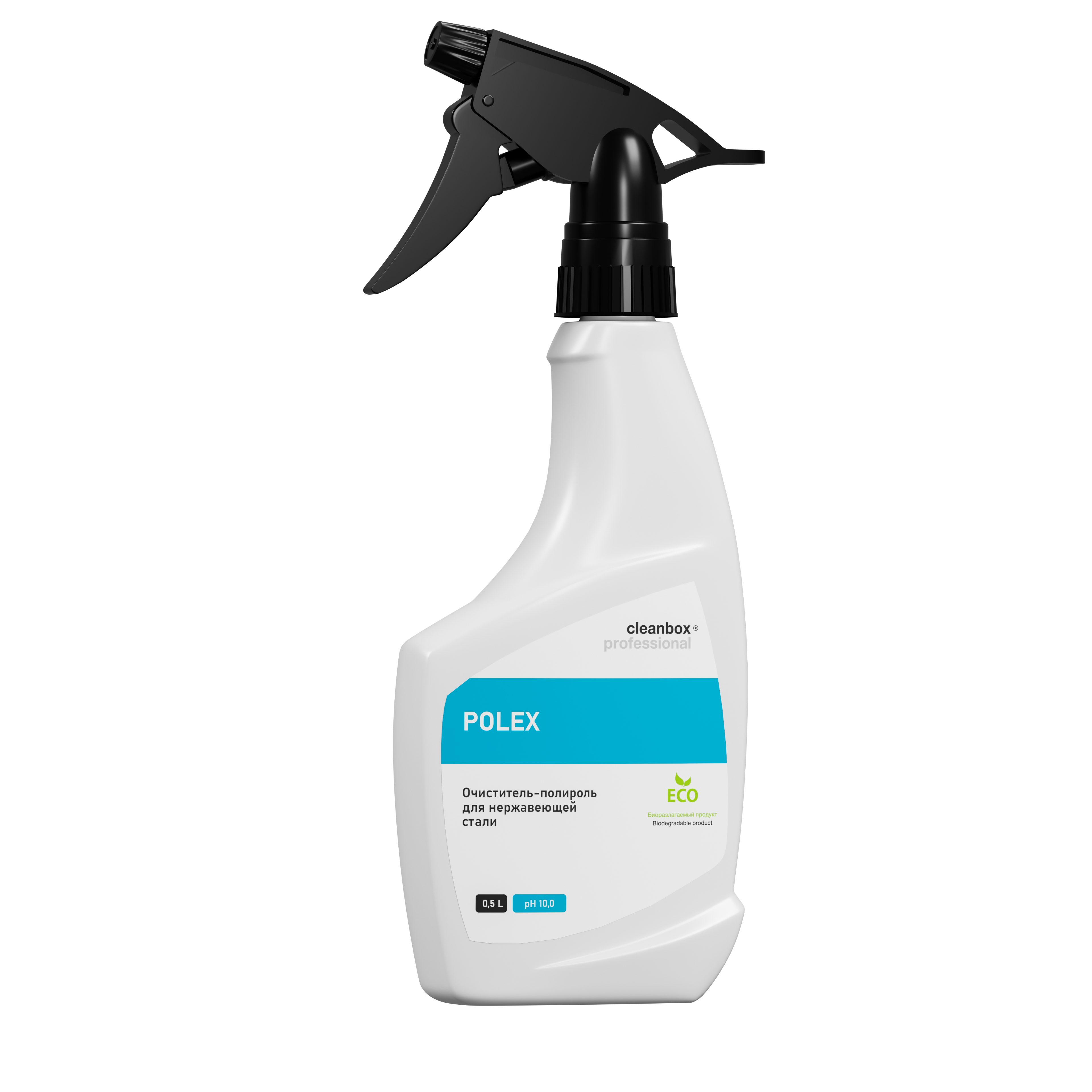 Очиститель - полироль для нержавеющей стали CleanBox Professional POLEX (0,5л)