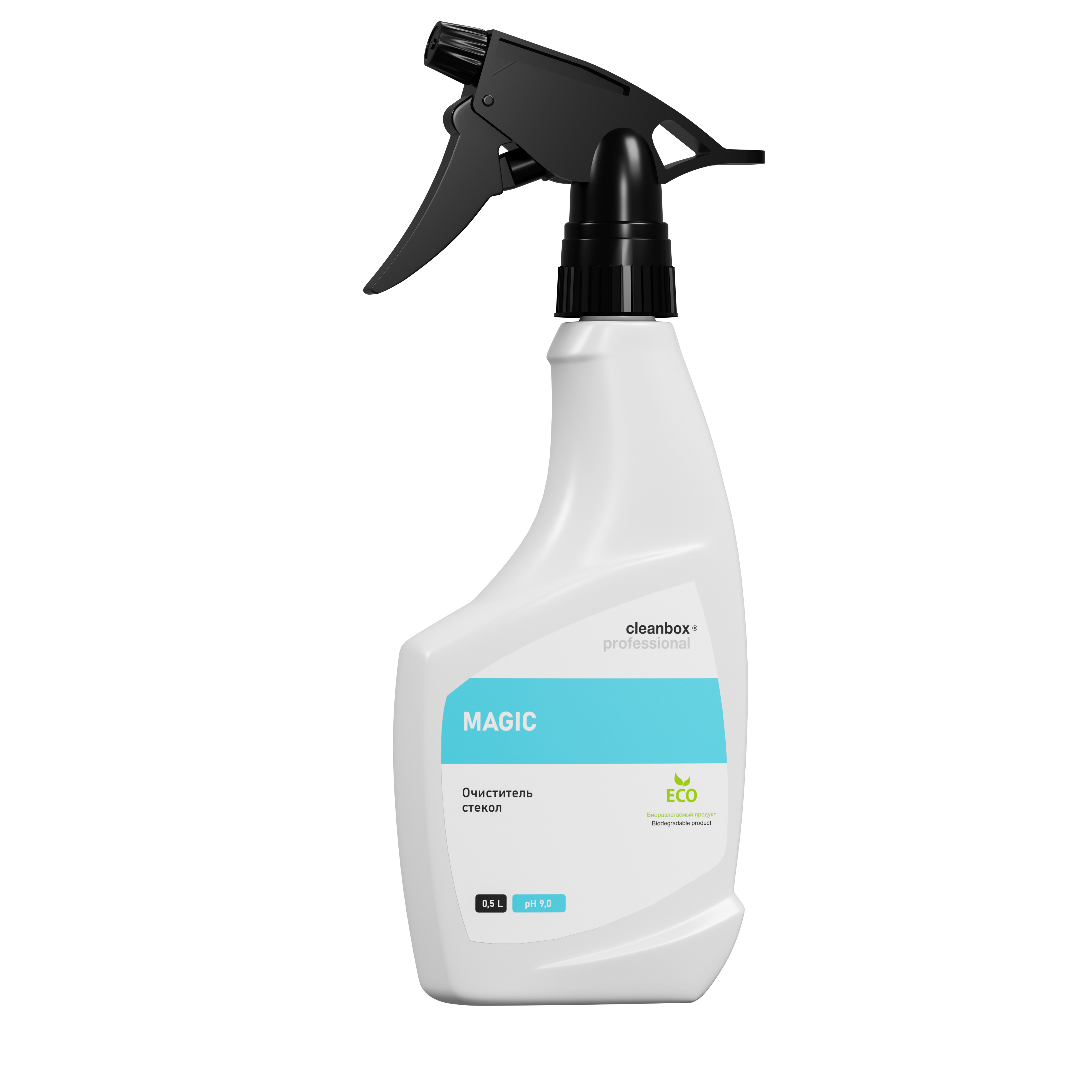 Очиститель стекол CleanBox Professional MAGIC (0,5л) готовый раствор