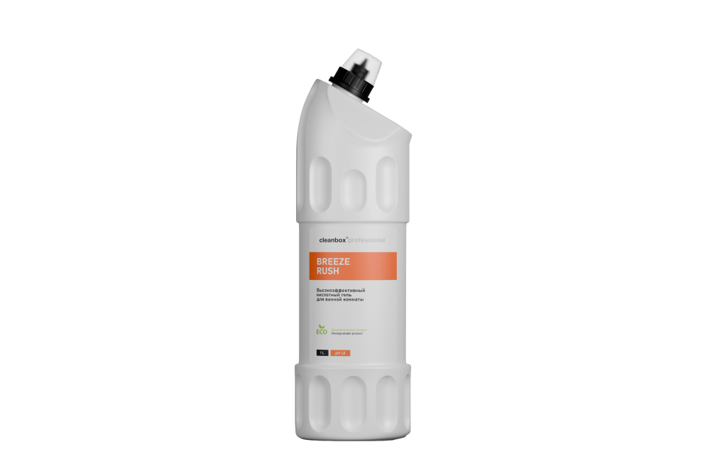 Высокоэффективный кислотный гель для ванной комнаты CleanBox Professional BREEZE RUSH (1л)