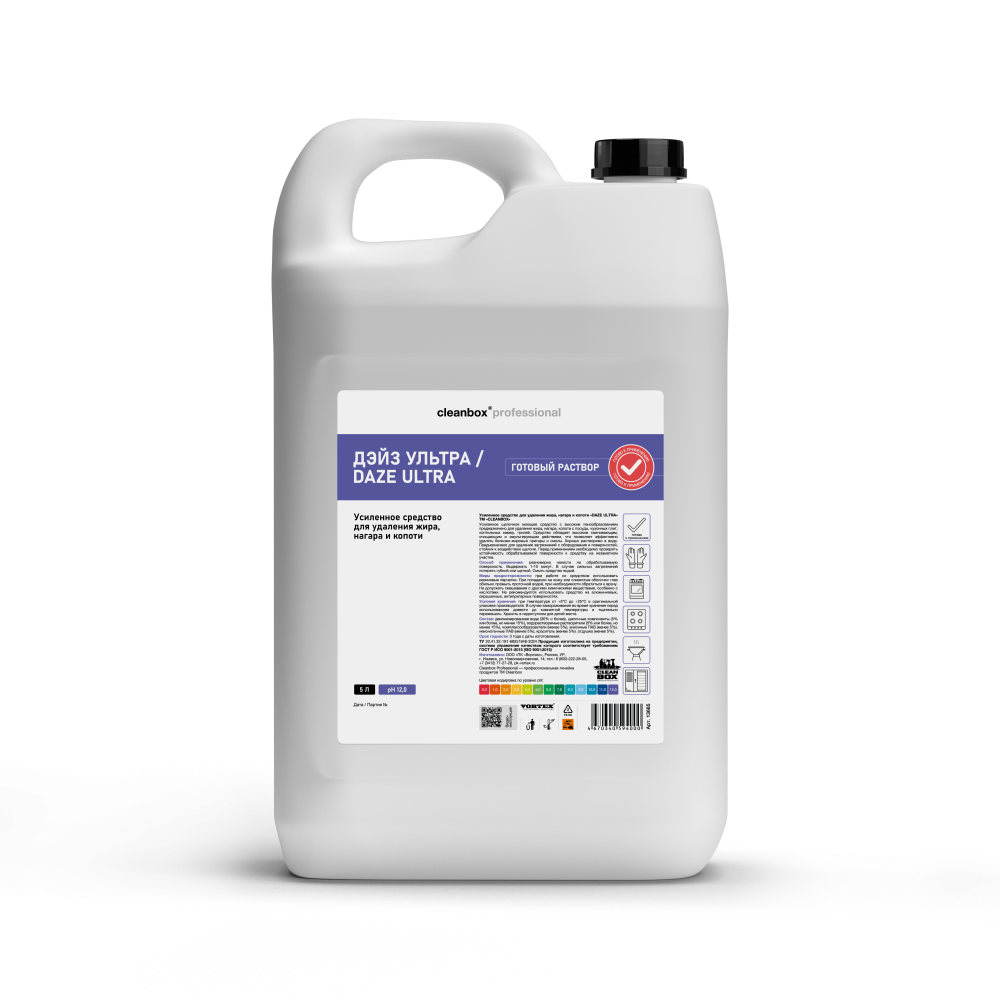 Усиленное средство для удаления жира, нагара и копоти CleanBox Professional DAZE ULTRA (5л)