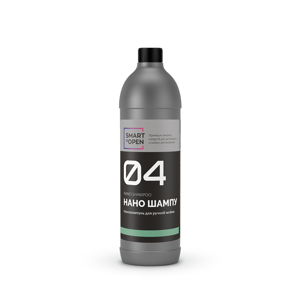 Наношампунь для ручной мойки SMART NANO SHAMPOO 04 (1л) ЧЗ