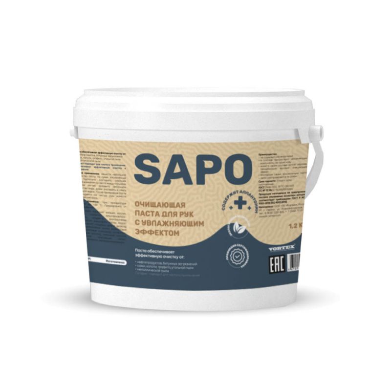 Очищающая паста для рук с увлажняющим эффектом Complex SAPO (1,2кг)