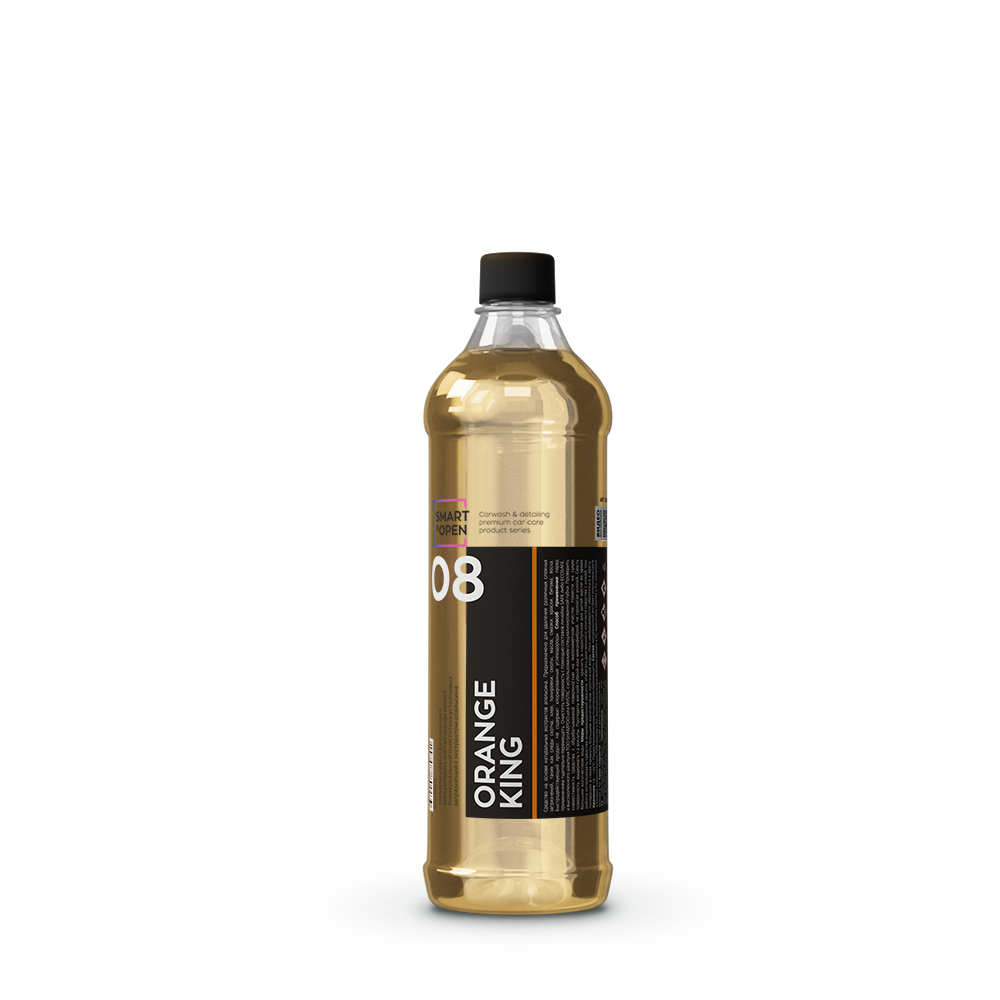 Универсальный очиститель устойчивых загрязнений с экстрактом апельсина SMART ORANGE KING 08 (0,5л)