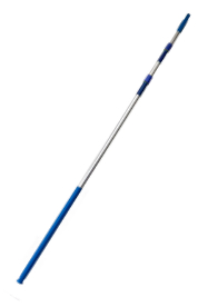 Рукоятка телескопическая алюминиевая, 2400-5000*40, синяя